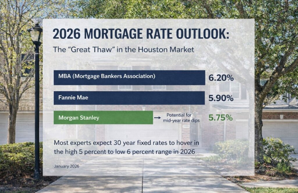 Houston Mortgage Rates in 2026: What Our Houston Clients Should Expect